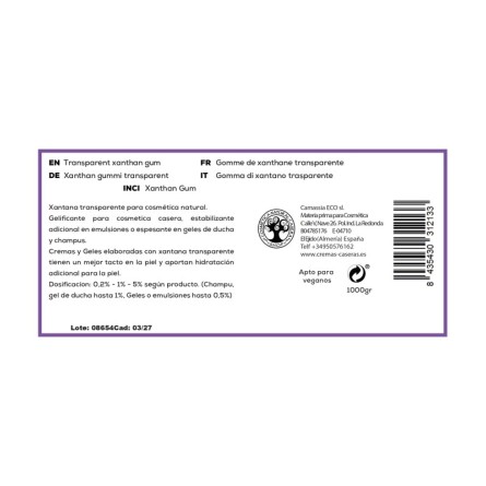 Xantana transparente