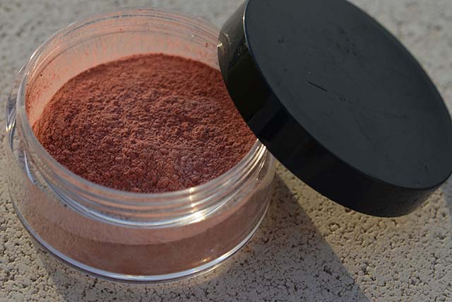 Receta colorete en polvo casero tono «rouge powder»