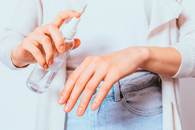 Receta spray desinfectante de manos (Según la OMS)