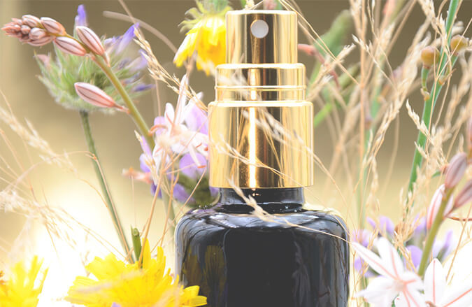 Receta perfume 100% natural con aroma Amaderado/floral