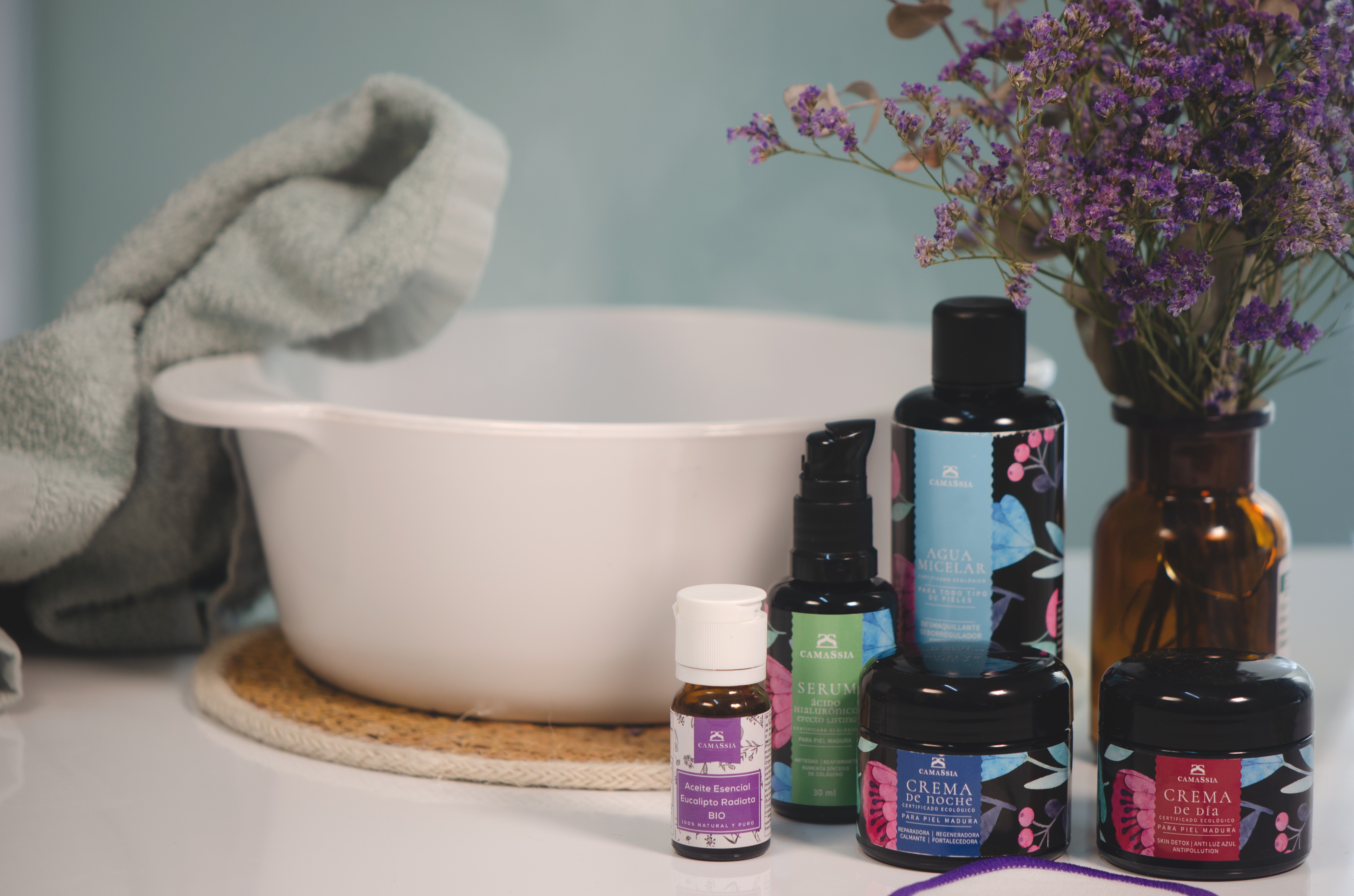 Receta de Baño de vapor facial purificante (sauna facial): ritual de limpieza y bienestar Receta de Baño de vapor facial purificante (sauna facial): ritual de limpieza y bienestar