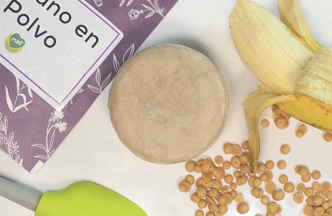 Receta de Champú y Acondicionador Sólido 2 en 1 – Plátano & Mango Receta de Champú y Acondicionador Sólido 2 en 1 – Plátano & Mango