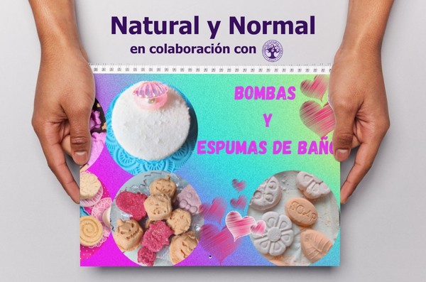 Ingredientes para el curso/taller de Natural y Normal: Bombas / Espumas de baño