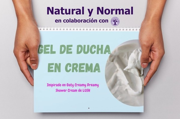 Ingredientes para el curso/taller de Natural y Normal: Gel de ducha en crema