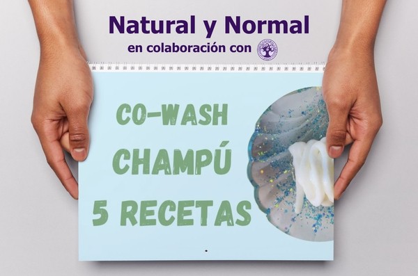Ingredientes para el curso/taller de Natural y Normal: Champú co-wash - 5 recetas