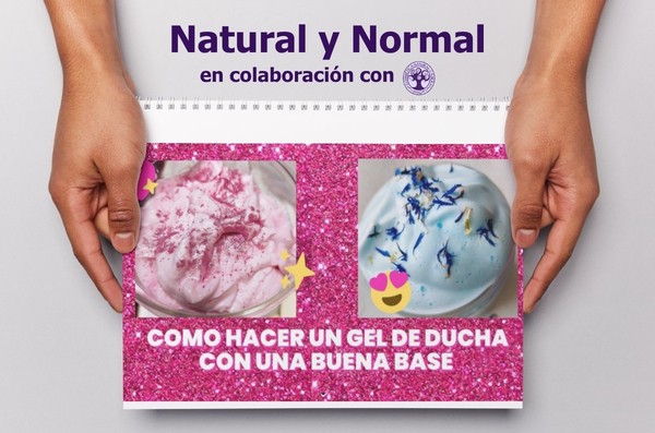 Ingredientes para el curso/taller de Natural y Normal: ¿Cómo hacer un gel de ducha con una buena base? 