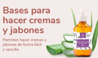 Bases para hacer cremas y jabones