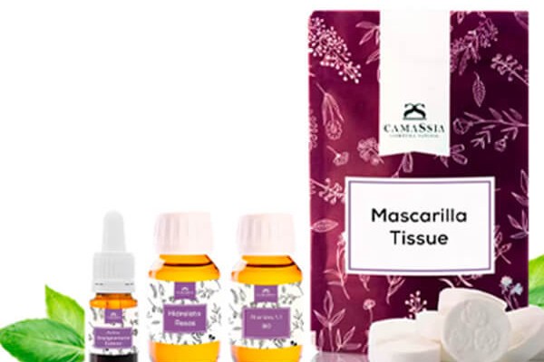 Mascarilla tissue iluminadora